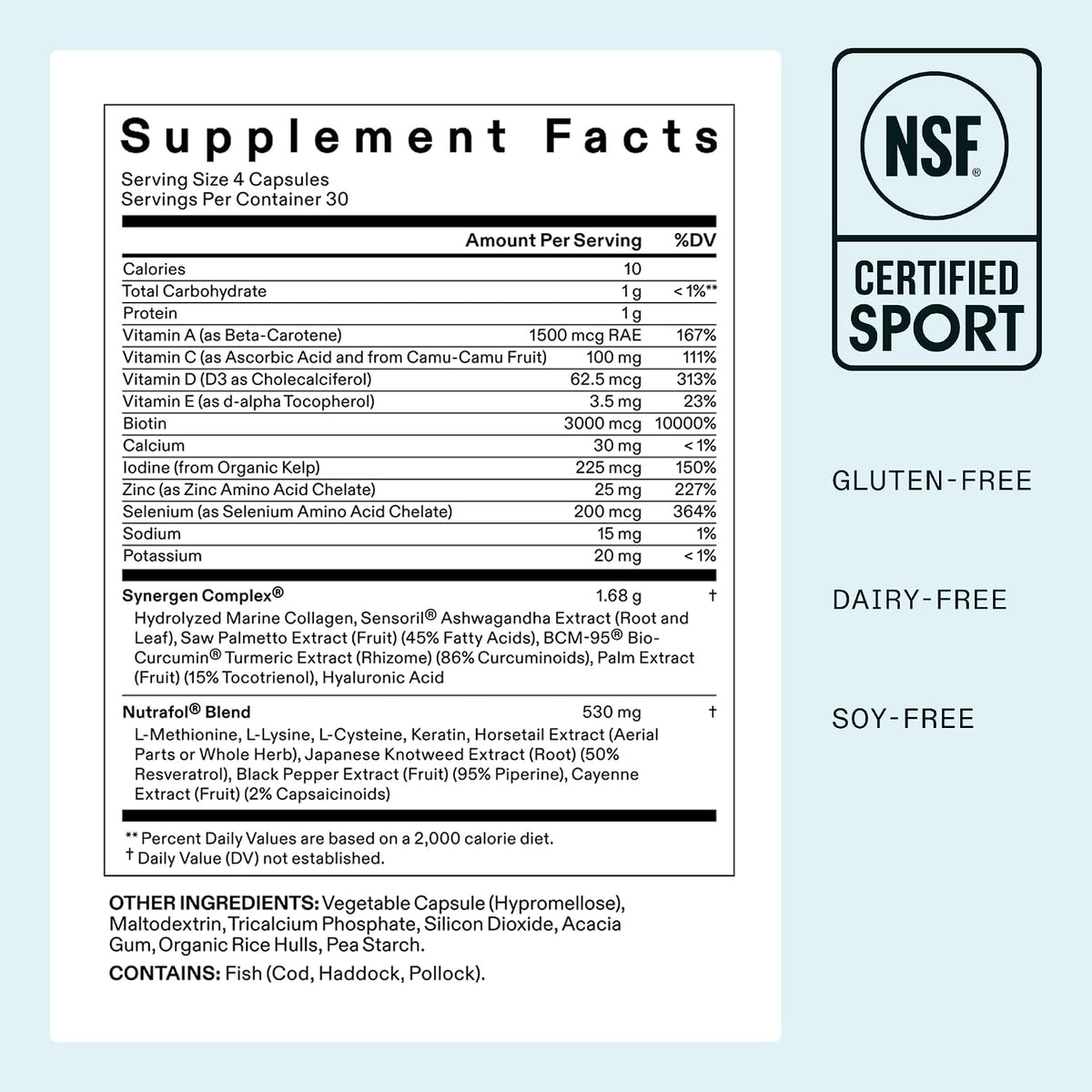 Nutrafol Women’s Balance Hair Growth Supplement