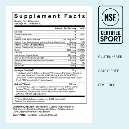 Nutrafol Women’s Balance Hair Growth Supplement