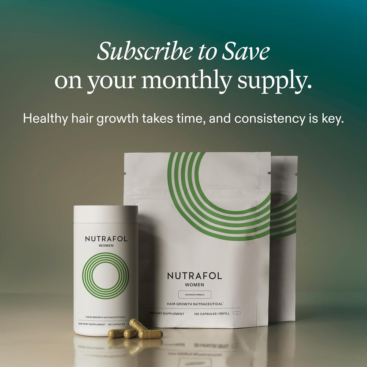 Nutrafol Women’s Balance Hair Growth Supplement