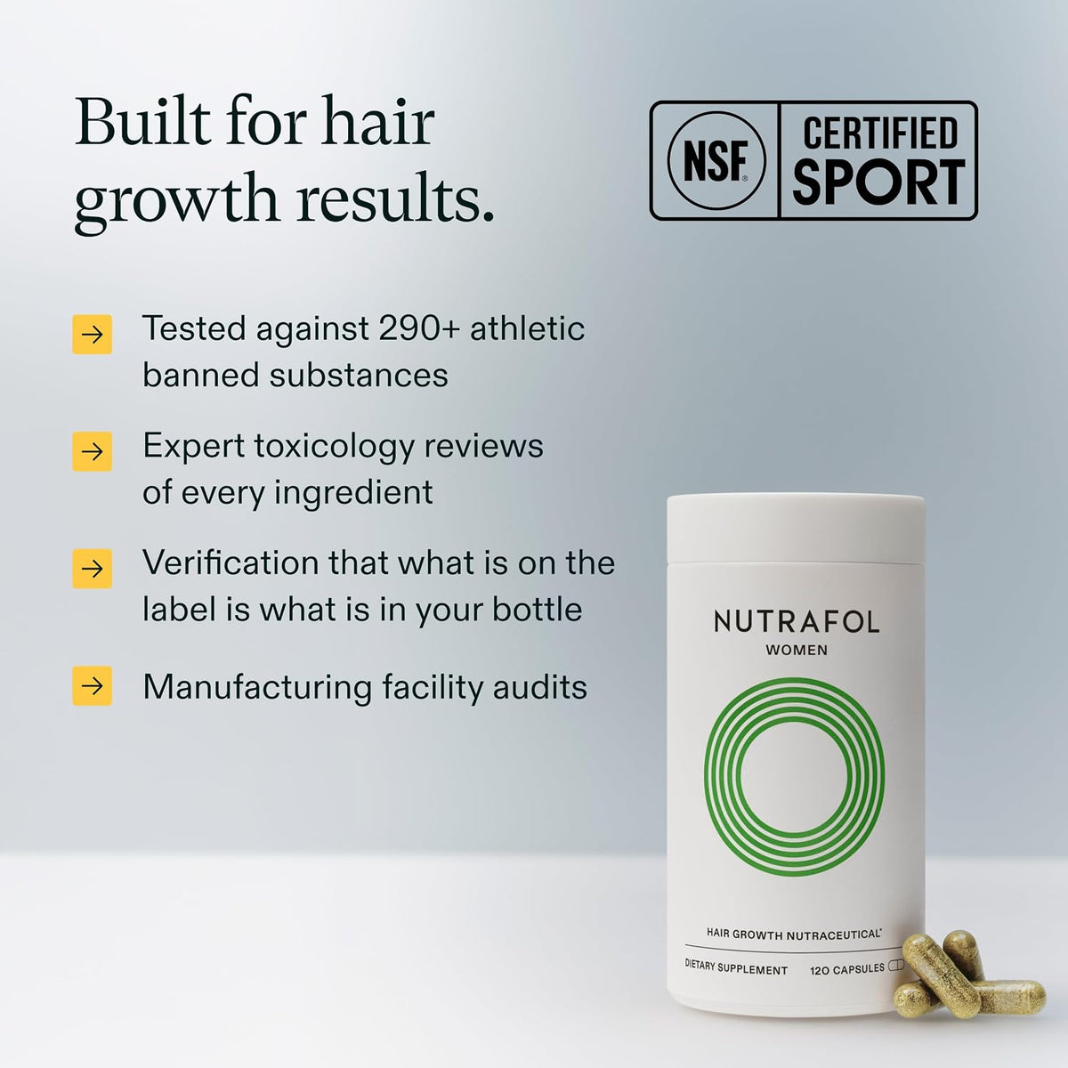 Nutrafol Women’s Balance Hair Growth Supplement