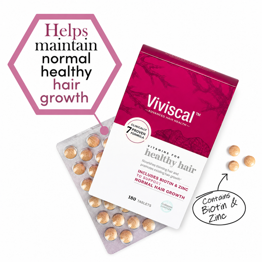 Viviscal Hair Growth Supplement – 180 Tablets (3 Month Supply)