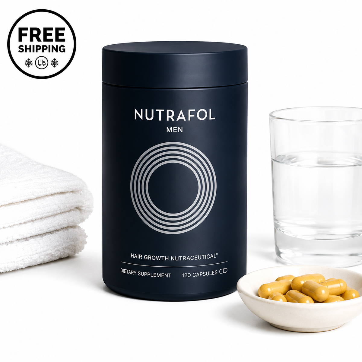 Nutrafol Men Hair Growth Supplement – 120 Capsules