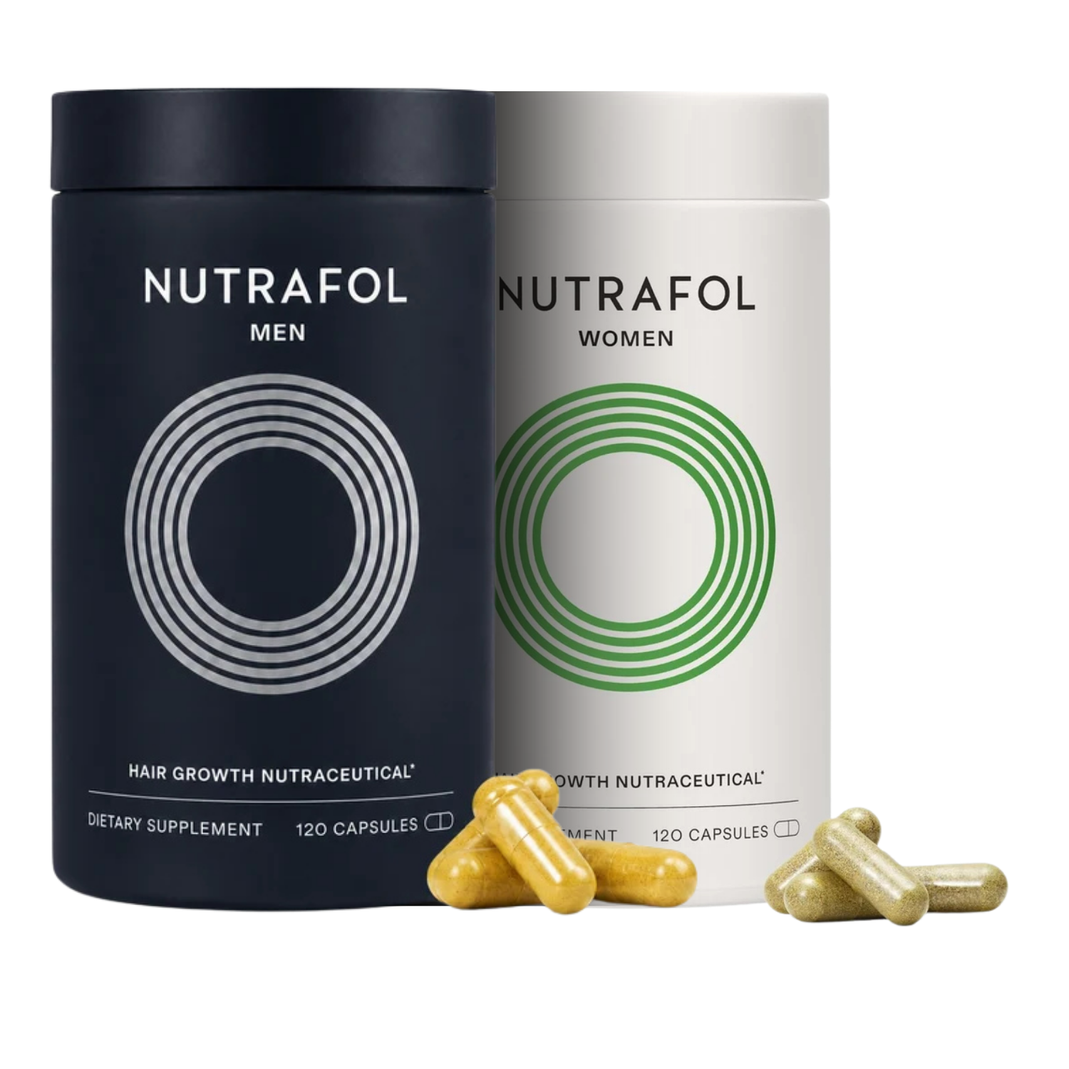Nutrafol Men and Nutrafol Women hair growth supplements